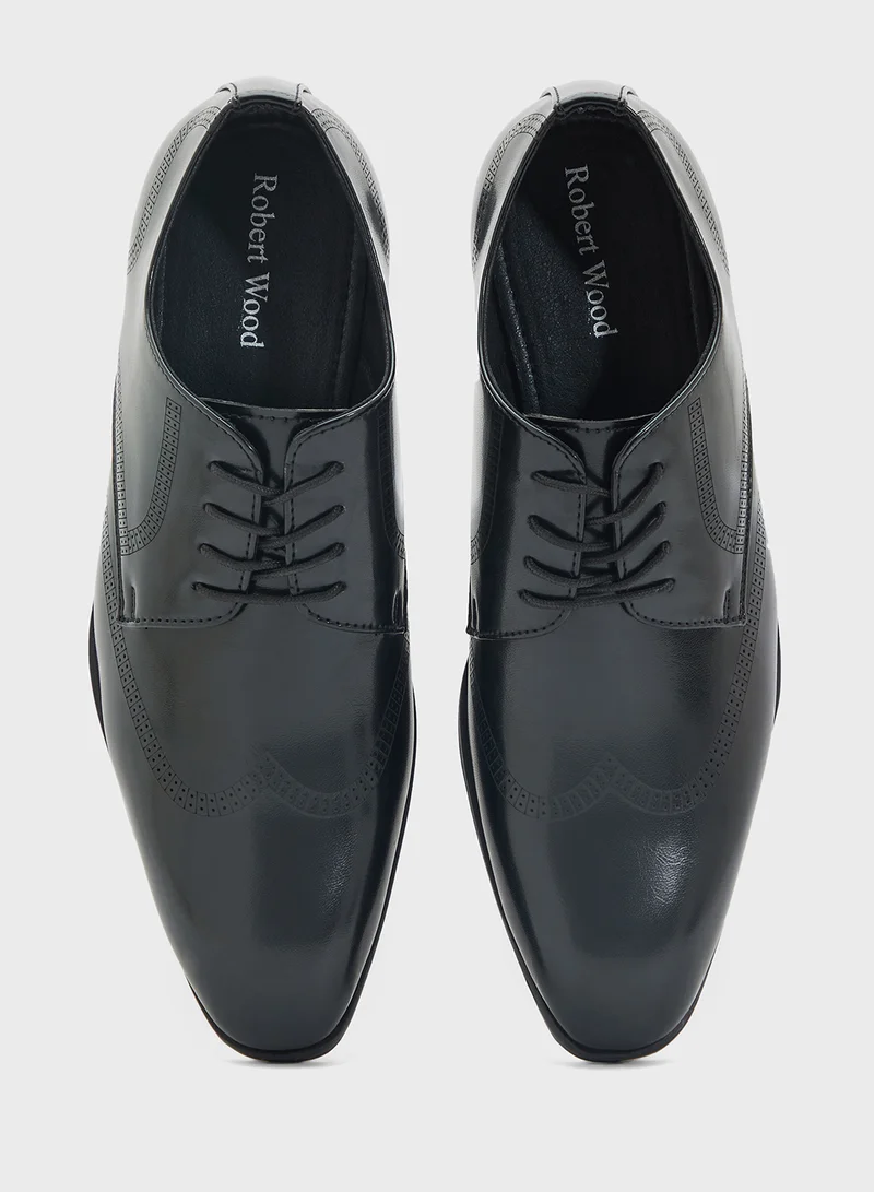 Robert Wood Wing Cap Design Formal Lace Ups