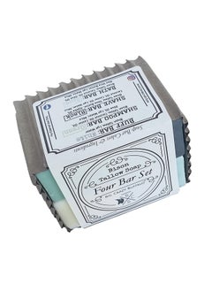 Pure Bison Tallow Buff Bar 4 Piece Set Unscentedincludes (1) Of Each Of Our Bars: Buff Soap Bar Buff Shave Bar Buff Shampoo Bar & Buff Bath Barcleans Moisturizing Pure