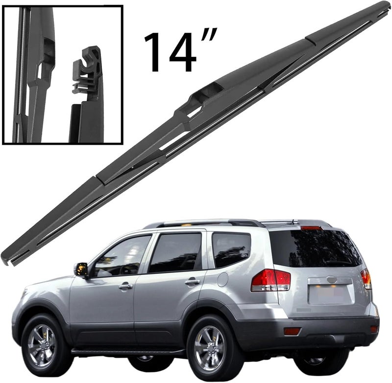 Wivplex 14" Rear Windshield Wiper Blade for Kia Mohave Borrego - Image 4