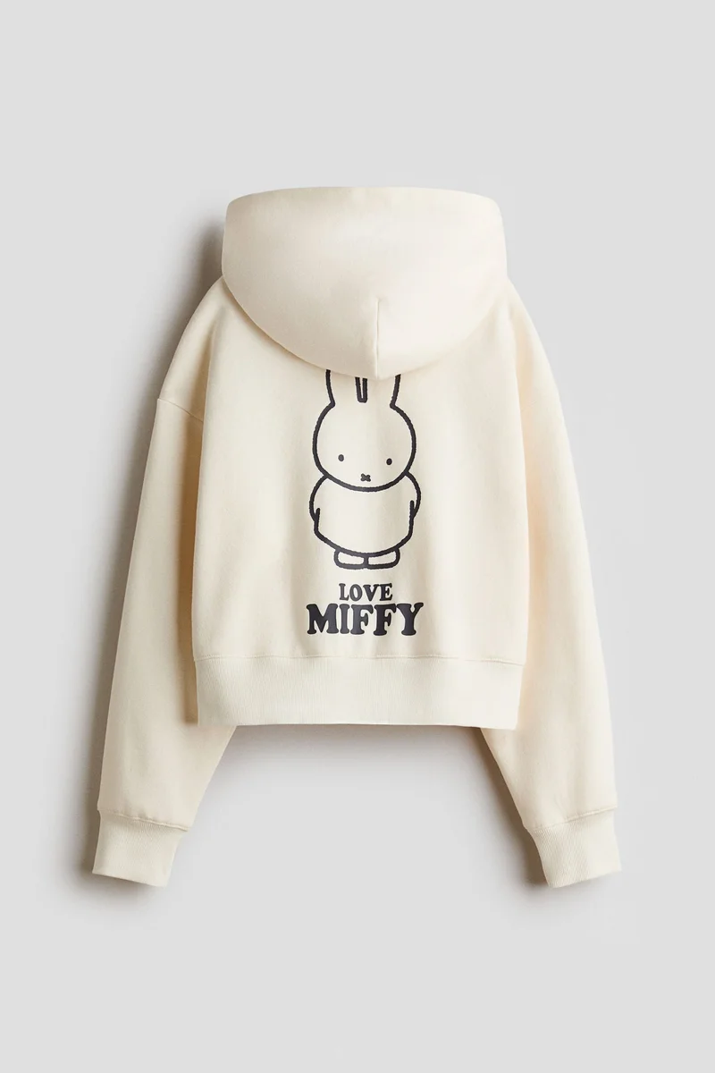 H&M 2-piece printed sweatshirt set
