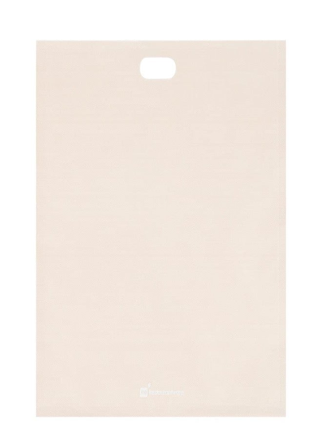 Restaurantware Bag Tek 8.7 x 7.9 Inch Toaster Bags 10 Large Toaster Sandwich Bags - Multipurpose Non-Stick Kraft Plastic Toaster Sleeves Semi-Disposable - Image 2