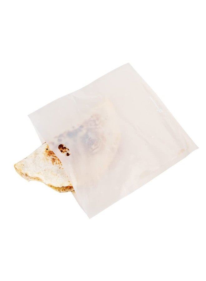 Restaurantware Bag Tek 8.7 x 7.9 Inch Toaster Bags 10 Large Toaster Sandwich Bags - Multipurpose Non-Stick Kraft Plastic Toaster Sleeves Semi-Disposable - Image 1