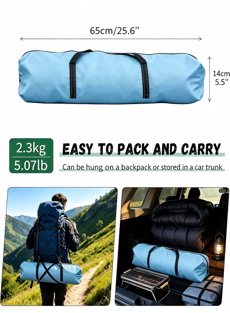 Snooe AutoPop Pro Instant Person Camping Tent - 3s Setup Waterproof Windproof Tent with UV Shield & Ventilation, Ultra-Light 5.5lbs All-Weather Shelter for Hiking, Beach, Family Travel - Image 4