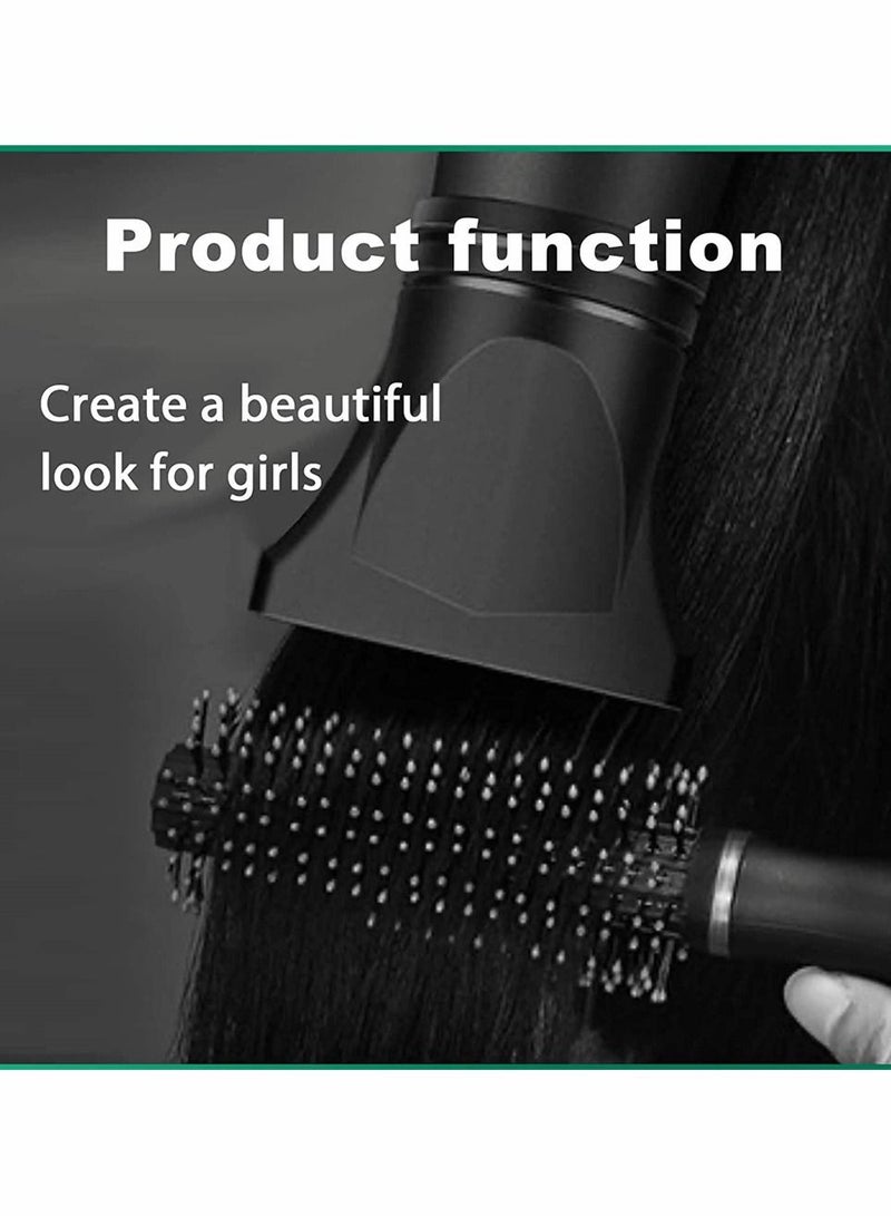 SYOSI قطعتان من ملحقات مجفف الشعر، فوهة منفاخ بلاستيكية عالمية تحل محل أداة تصفيف الشعر الاحترافية في صالونات التجميل لصالونات تصفيف الشعر المسطحة فقط للقطر الخارجي 4.2 سم إلى 4.6 سم - Image 3