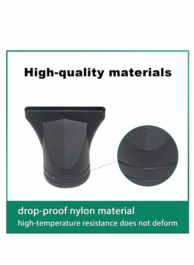 SYOSI قطعتان من ملحقات مجفف الشعر، فوهة منفاخ بلاستيكية عالمية تحل محل أداة تصفيف الشعر الاحترافية في صالونات التجميل لصالونات تصفيف الشعر المسطحة فقط للقطر الخارجي 4.2 سم إلى 4.6 سم - Image 5