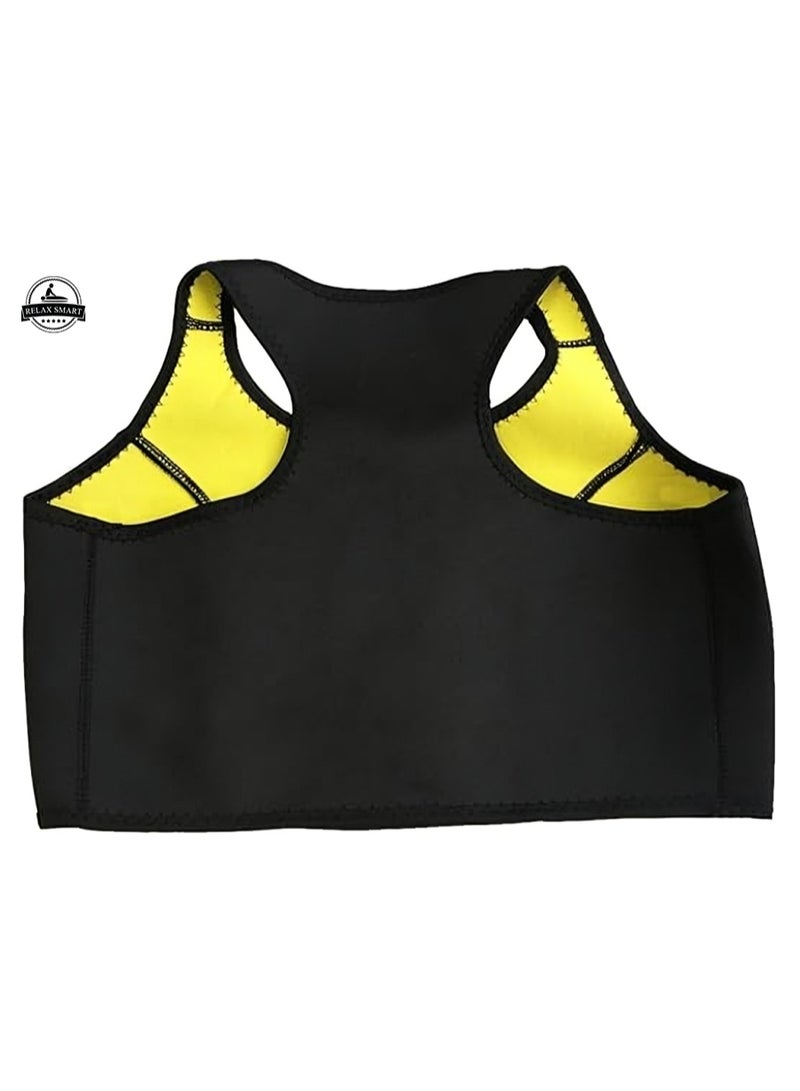 Relax Smart Women’s Sports Bra Trainer Vest – Neoprene Body Shaper Sauna Vest for Yoga, Workout, Fitness, and Weight Loss - Image 4