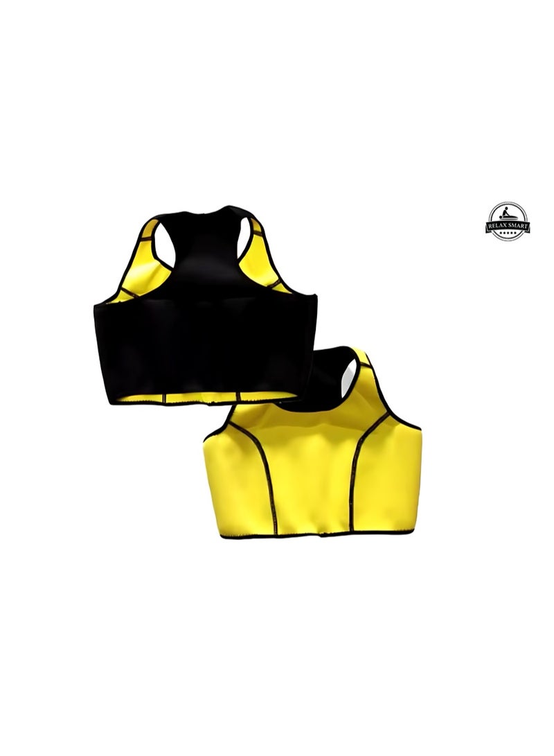 Relax Smart Women’s Sports Bra Trainer Vest – Neoprene Body Shaper Sauna Vest for Yoga, Workout, Fitness, and Weight Loss - Image 5