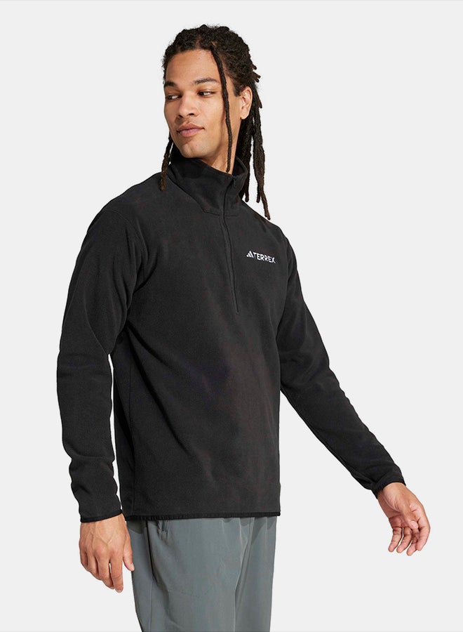 Adidas Multi Essentials 1/2 Zip Fleece Jacket - Image 3