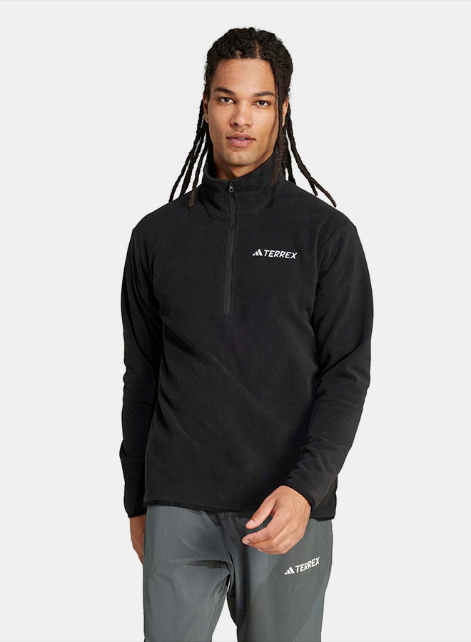 Adidas Multi Essentials 1/2 Zip Fleece Jacket - Image 1