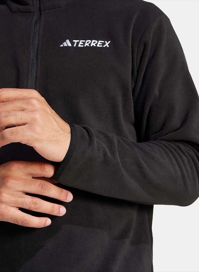 Adidas Multi Essentials 1/2 Zip Fleece Jacket - Image 5