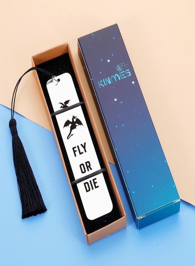 KINMES Dragon Bookmark, Dark Romance Merch Book Lover Gifts for Reading Women Bookish Nerd Fans of Fantasy Book, Dragon Bookmark, Wing Merchandise, Christmas Valentines Day Birthday Book Club Gifts - Image 2