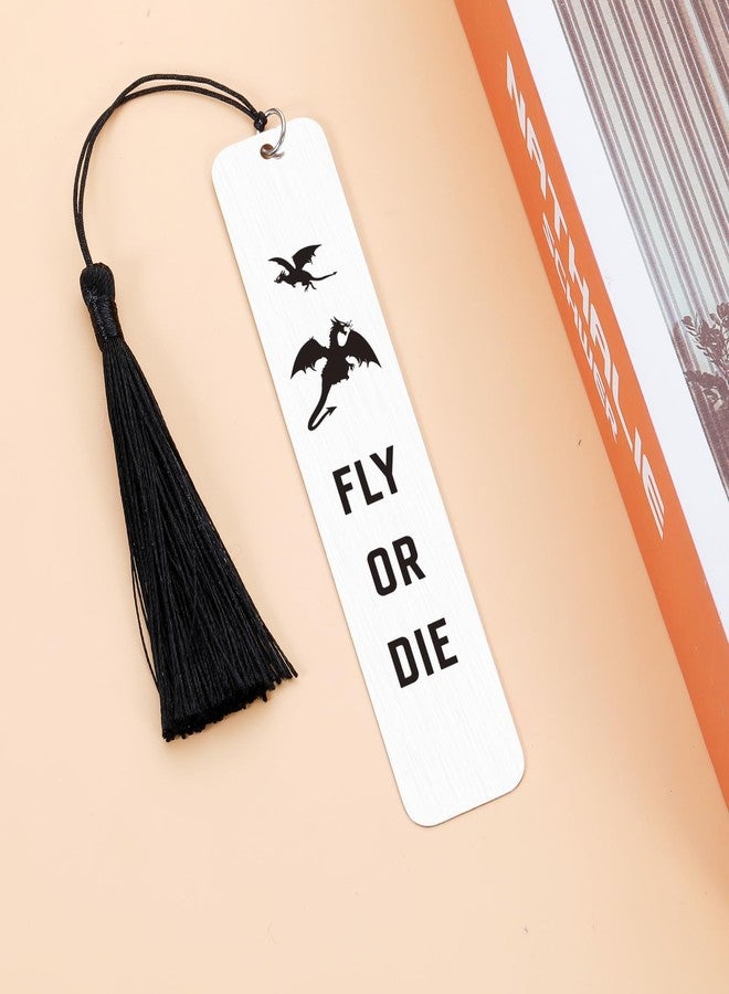 KINMES Dragon Bookmark, Dark Romance Merch Book Lover Gifts for Reading Women Bookish Nerd Fans of Fantasy Book, Dragon Bookmark, Wing Merchandise, Christmas Valentines Day Birthday Book Club Gifts - Image 4