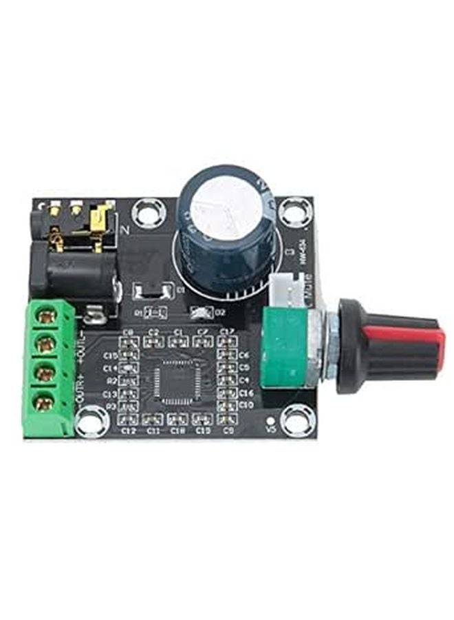 لوحة مكبر الصوت الرقمي PAM8610 15W قناة مزدوجة تيار مستمر 12V صوت عالي واضح مدمج - Image 1