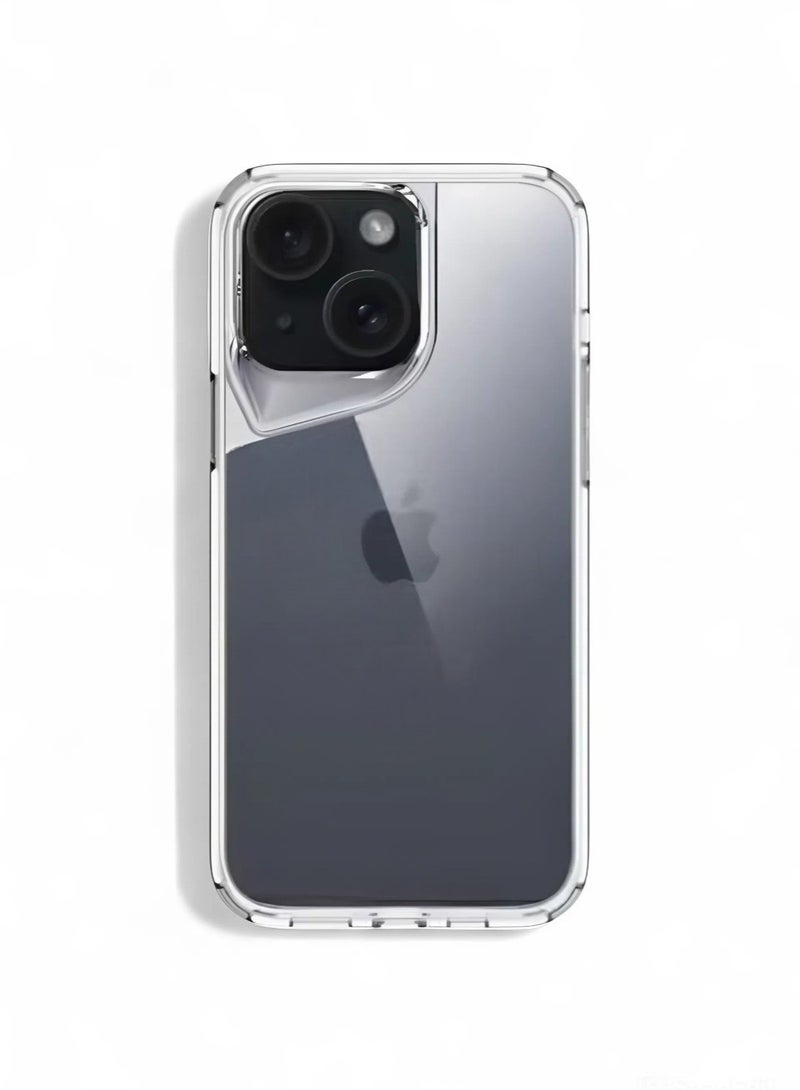 جيرفور جراب موبايل ايفون 14 / و آيفون 13 (iPhone 14 / iPhone 13) مضاد للصدمات, غطاء حماية مضاد للخدش, مصنوع من البولي يورثين الحراري عالي الجودة - شفاف - Image 1