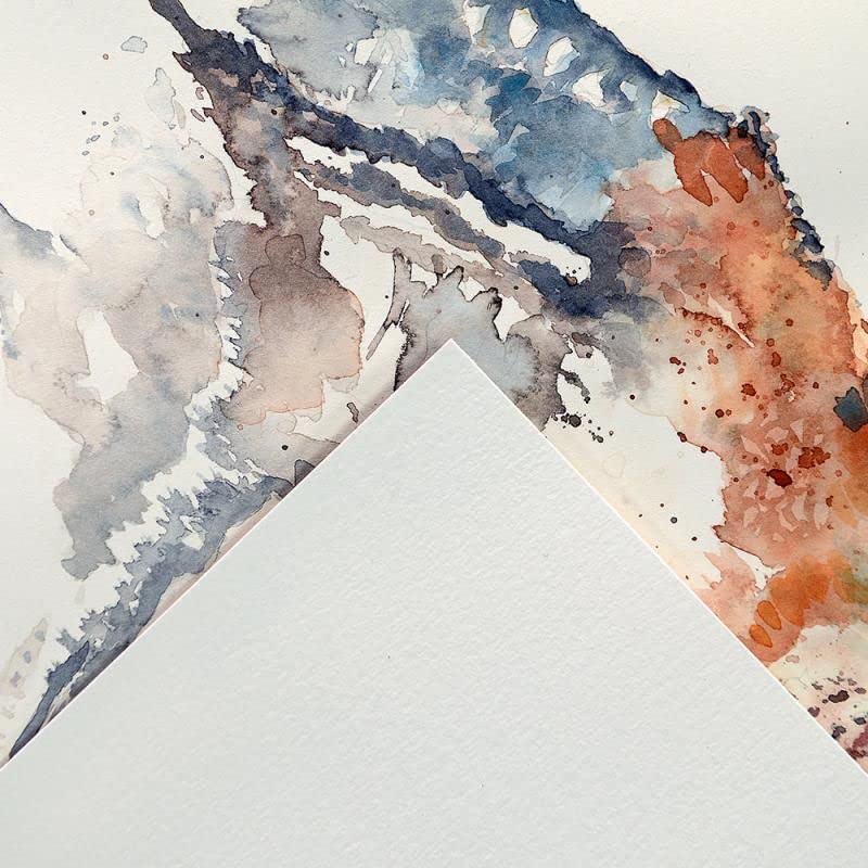 CANSON XL Watercolour 300gsm A4 Paper, Cold Pressed, Spiral Pad Short Side, 30 White Sheets, Ideal for Professional Artists - Image 3
