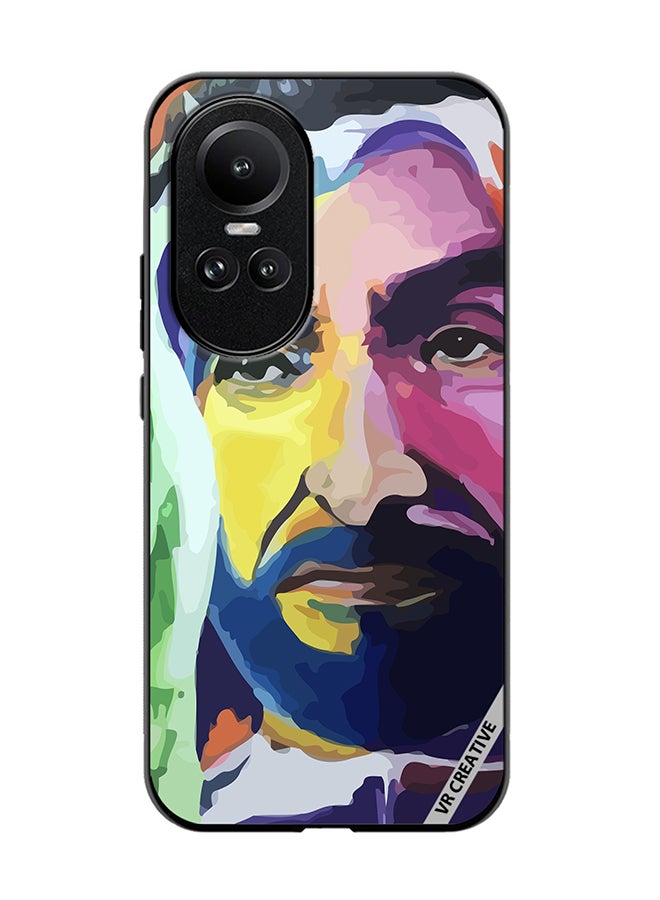 VR CREATIVE Protective Case Cover For Oppo Reno 10 Pro Sheikh Zayed Bin Sultan Al Nahyan Design Multicolour - Image 1