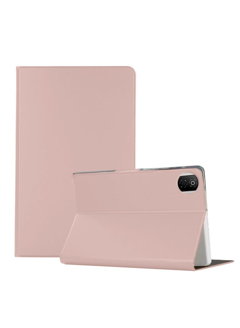 جيماكس غطاء حماية Honor Pad X7 2025 (8.7 بوصة) من جلد PU بقفل مغناطيسي (TCFPSR) - ذهبي وردي - Image 1