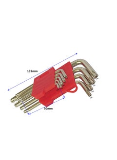 Inditrust Inditrust Multi Type Multi Size 9pc Mini Torx allen key set 6pc Screwdriver set 2 Tools  - Image 2