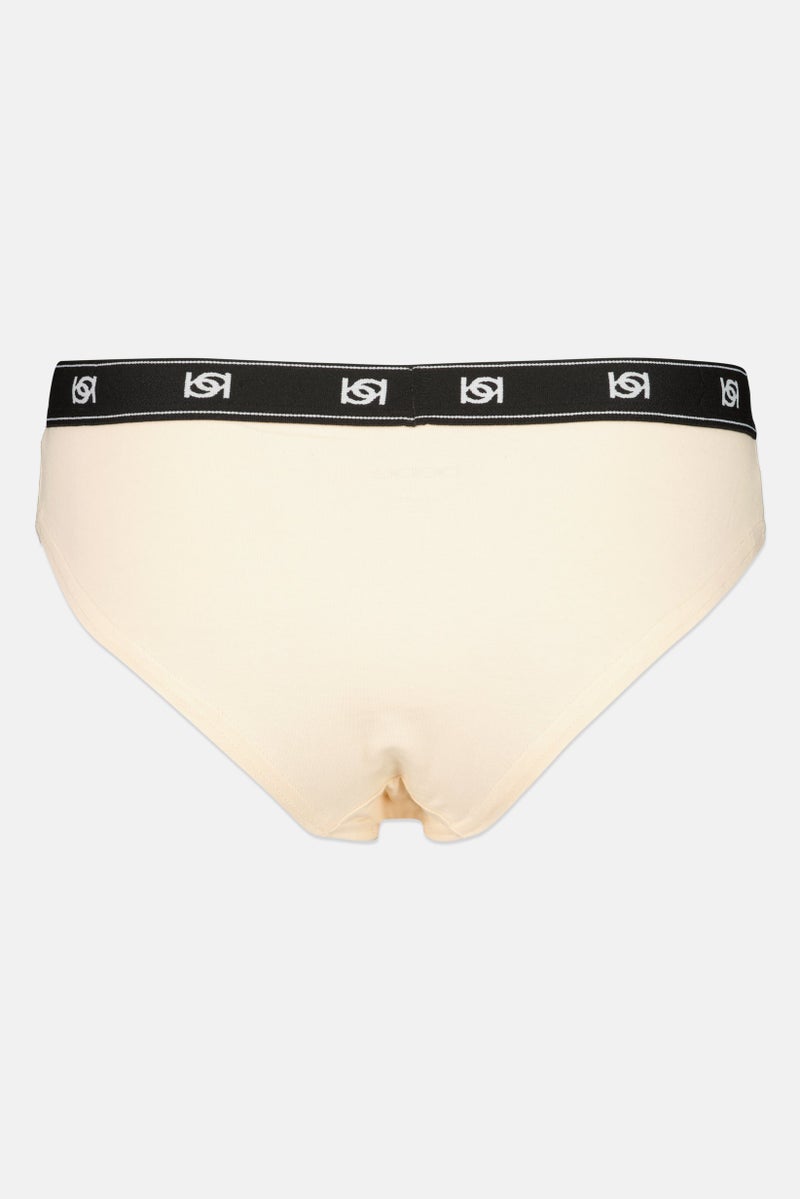 bebe Women 3 Pieces Graphic Print Cheeky Panties, Multicolor - Image 5