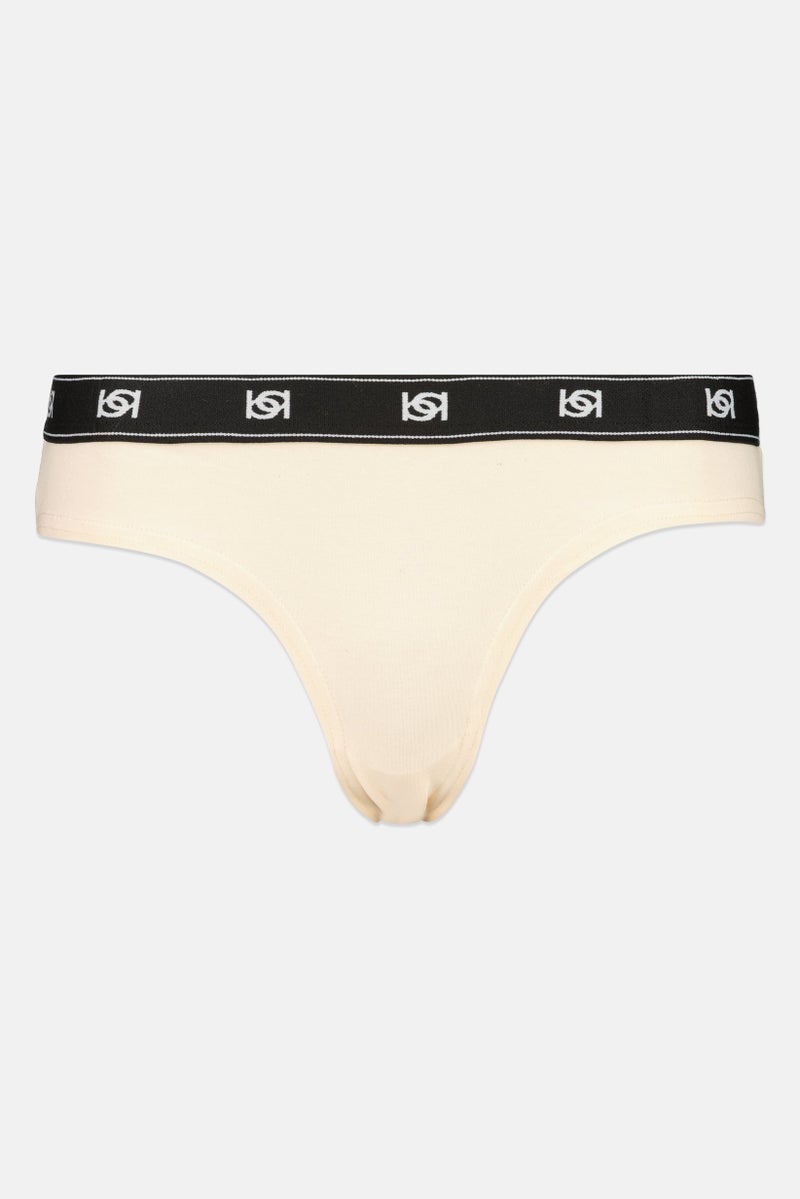 bebe Women 3 Pieces Graphic Print Cheeky Panties, Multicolor - Image 2