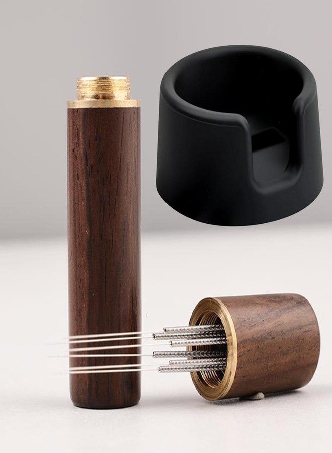 WeiLingBo Coffee Tamper Base for Espresso Machine,Improves Tamping Stability and Extraction,Prevents Portafilters from Damaging the Counter,Espresso Coffee Stirrer Distribution Tool - Image 1