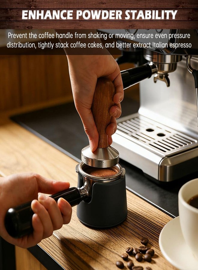 WeiLingBo Coffee Tamper Base for Espresso Machine,Improves Tamping Stability and Extraction,Prevents Portafilters from Damaging the Counter,Espresso Coffee Stirrer Distribution Tool - Image 3