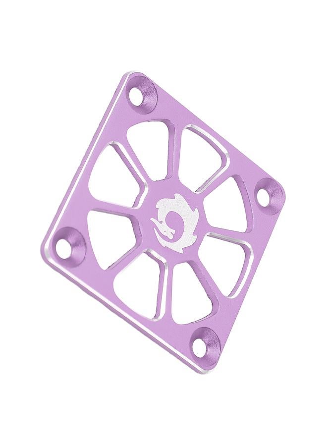 Loquat RC Cooling Fan Cover 1.57in Wide Aluminium Alloy Easy Installation RC ESC Cooling Fan Cover for Repair Replacement Purple - Image 3