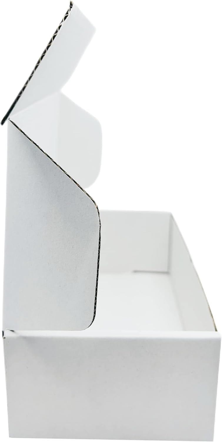 MALANI STORES 3Ply Corrugated Box/Shipping Boxes/Packaging Boxes 7X4X2 inch selflock white corrugated 3ply box_Pack of -25 - Image 3