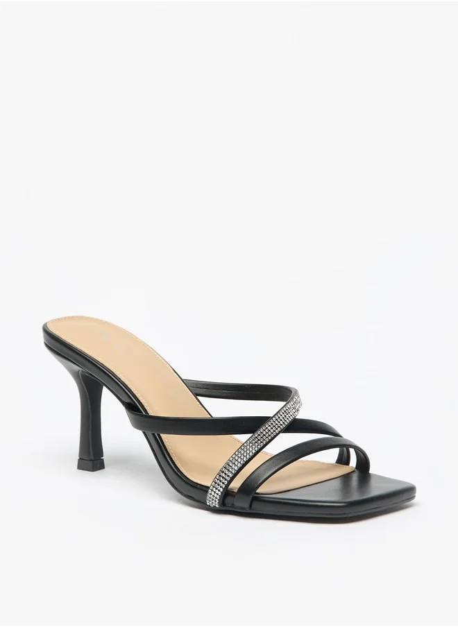Flora Bella By Shoexpress Women Evening Slip On Strap Sandals