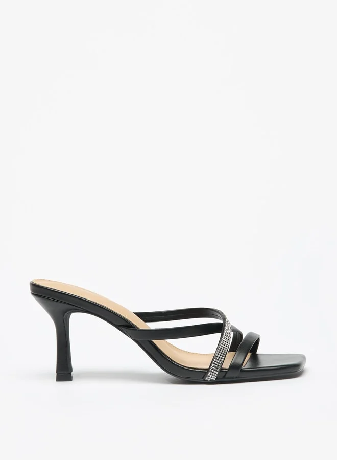 Flora Bella By Shoexpress Women Evening Slip On Strap Sandals