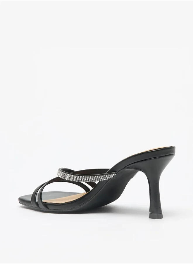 Flora Bella By Shoexpress Women Evening Slip On Strap Sandals