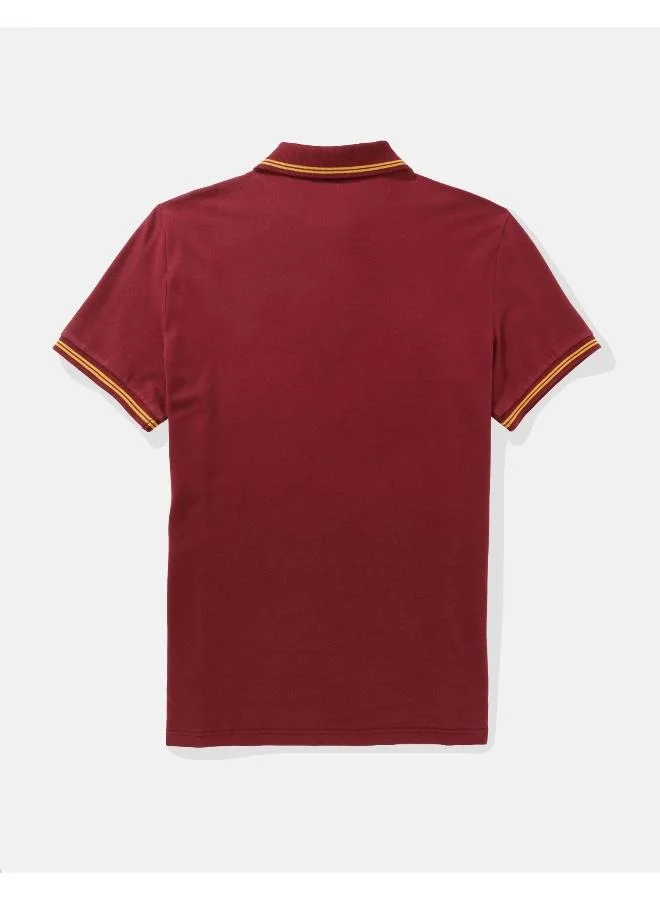 امريكان ايجل AE Tipped Flex Pique Polo Shirt
