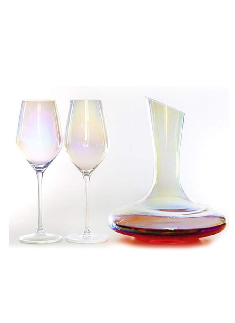 MAAC HOME - MAAC Home Artisan Hand-Blown Glass Wine Decanter| Elegant Durable and Classic design Perfect for Family Everyday Use, and Family Get- Together, Restaurant, Banquet and More - Image 1