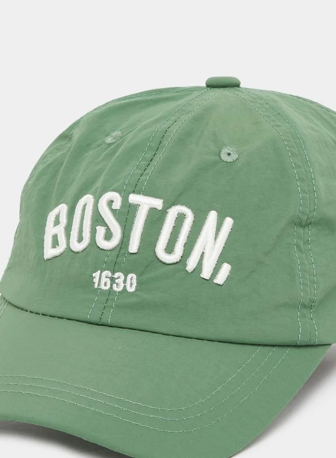 Styli Styli Boys Embroidered Cap