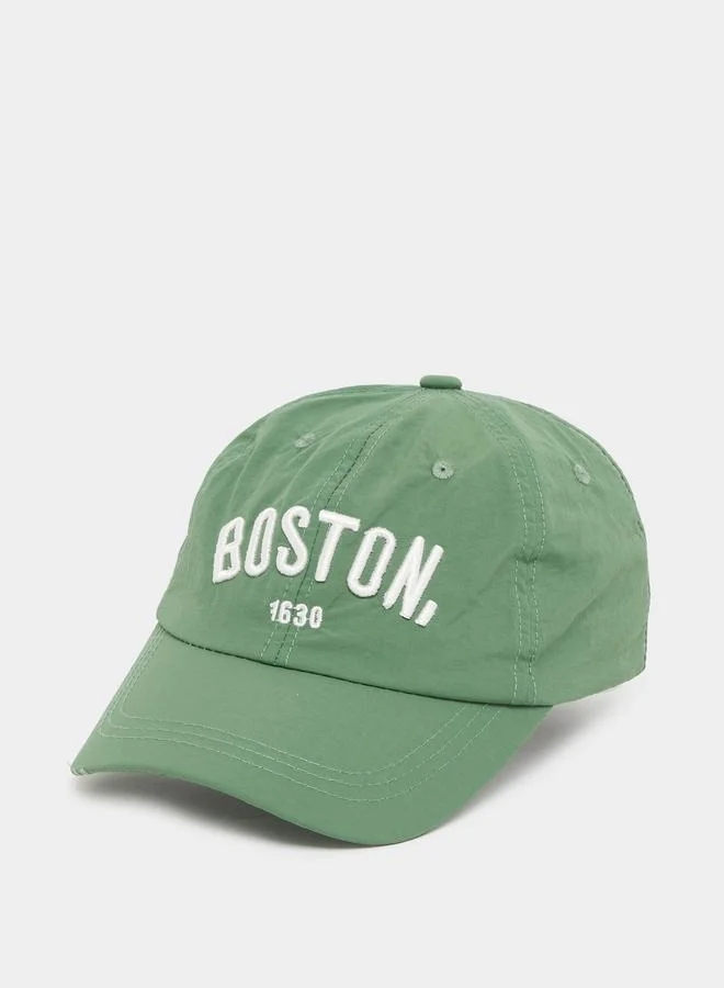 Styli Styli Boys Embroidered Cap