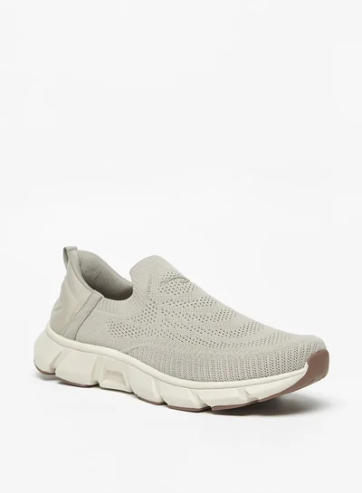 Dash Men Textured Slip-On Sports Shoes