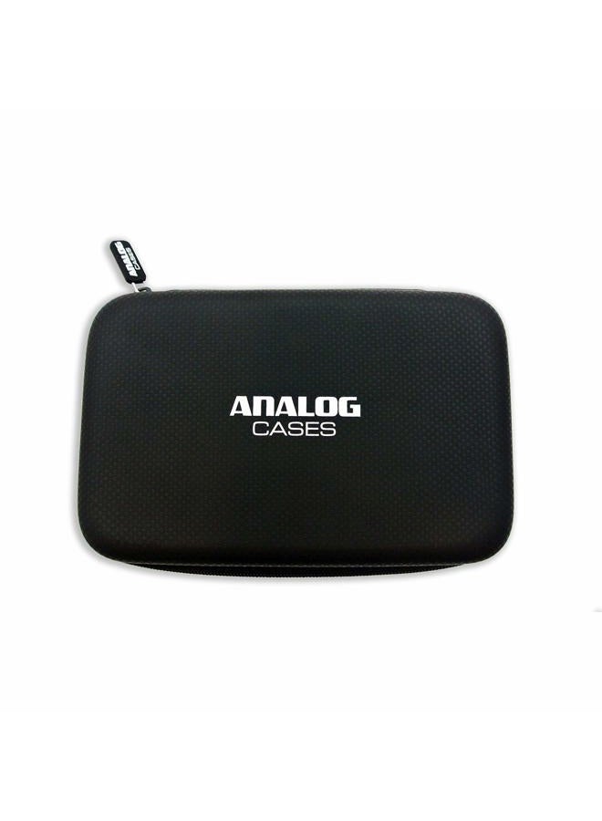 Analog Cases GLIDE Case for Korg Volca Series or comparable synthesizers (transport case made of waterproof imitation leather, with robust rubber handle), black - Image 4