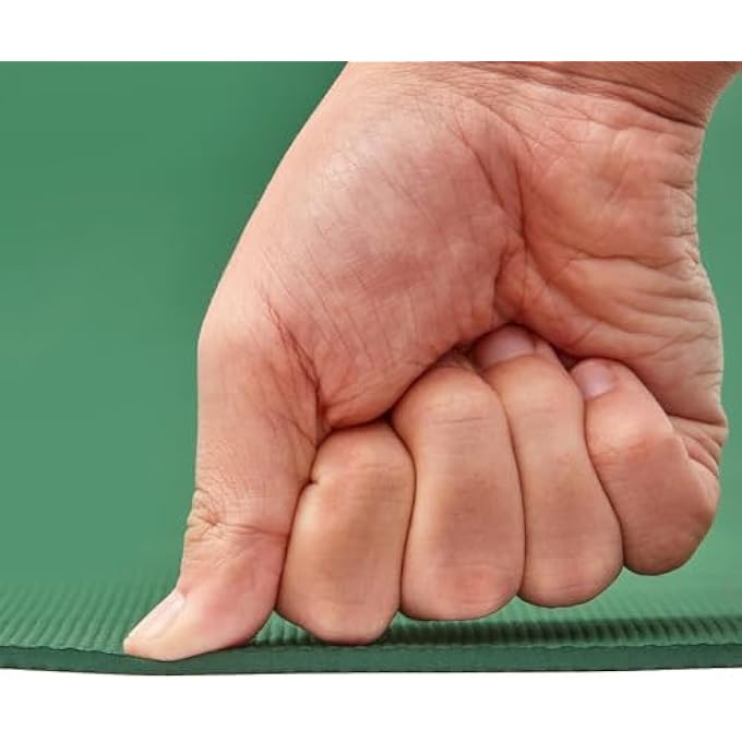 Reebok Yoga Mat - 4Mm - Dark Green - Image 5