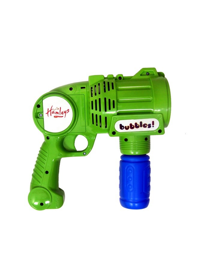 Hamleys Bubble Blaster with Bubble Solution, Bubble Play Toys, Impulse Toys for Kids Green 3Y+ - Image 1
