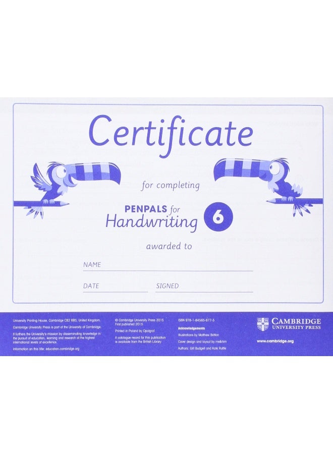 Penpals for Handwriting Year 6 Workbook (Pack of 10) - Image 2