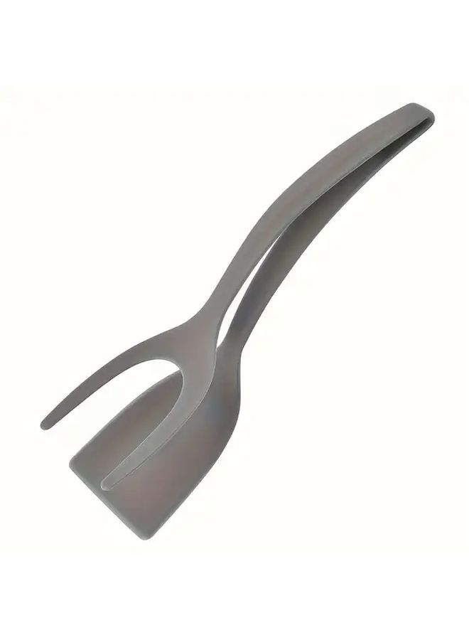 Black 2 In 1 Non Stick Kitchen Shovel Clip For Fish Eggs And Flipping - Image 5