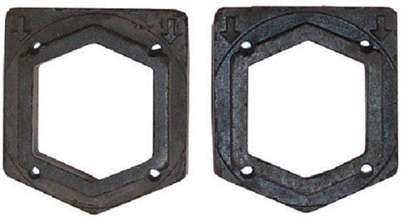 Electrolux Sanitaire Eureka Electrolux Brush Roll Hex Rubber End Cap 2 Pk Part  26059a 