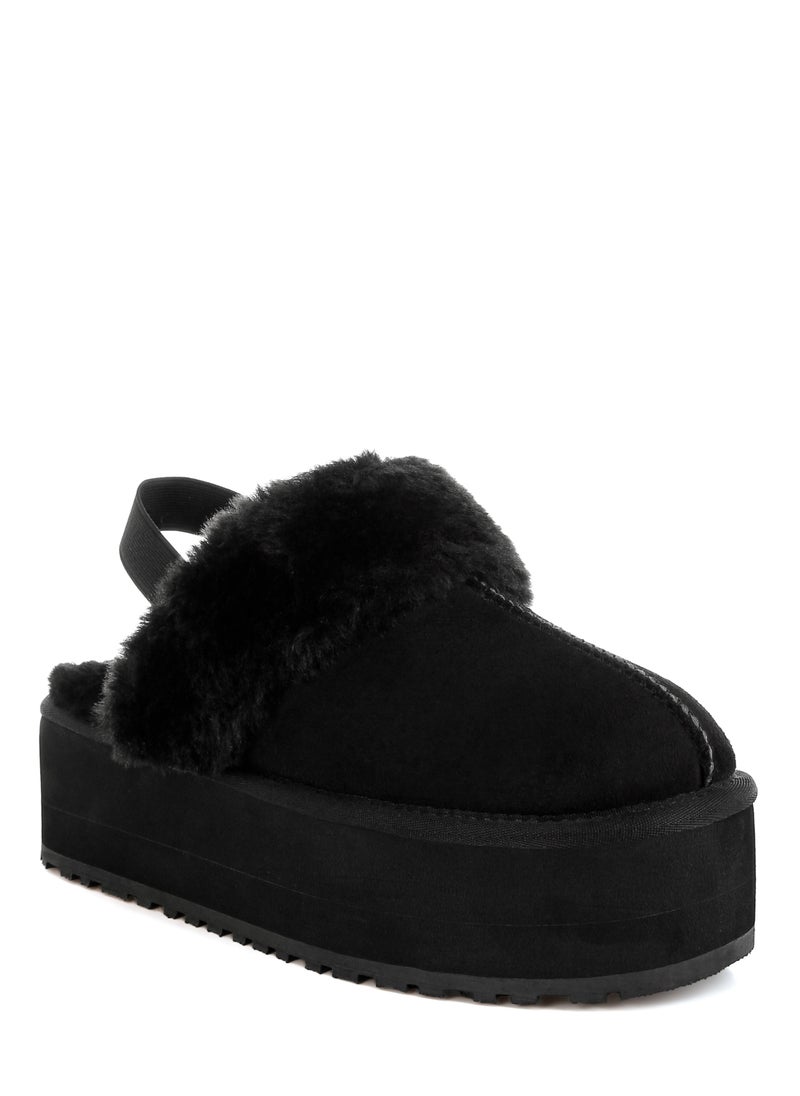 Faux Fur Trim Platform Classic Slingback in Black - pzsku/Z577984DC218BFEEDD4BEZ/45/_/1733126033/51dd1702-84ae-4e9c-8ee5-8b6c6f2939b8