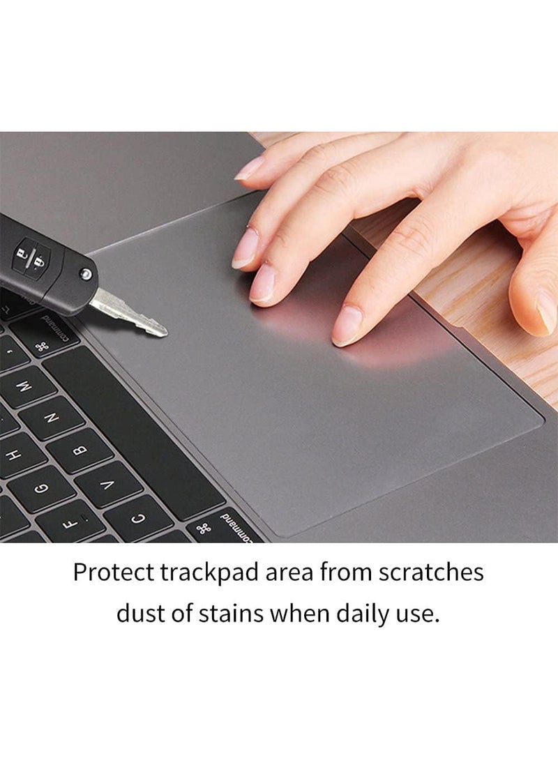 VIUAUAX طبقة واقية للشاشة التي تعمل باللمس مصنوعة من مادة TPU لحماية لوحة اللمس من العرق ومضادة لبصمات الأصابع، واقي لوحة التتبع لجهاز MacBook Air A2179/A2337 (13 بوصة، عبوة من 2) - Image 3