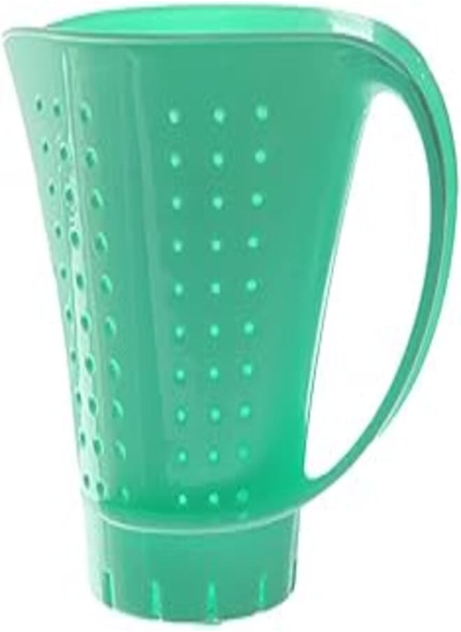 Generic - Plastic Rice Strainer Cup Shape - Light greenyuturoaa62946 - Image 1