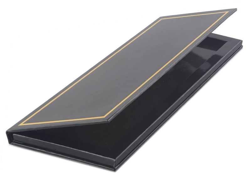 Empty Customizable Makeup Palette with Mirror and 10 Metal Stickers  Medium Size for Eyeshadows Highlighters and Blushes