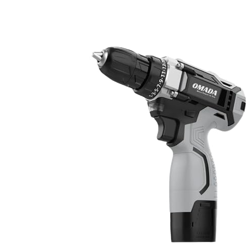 Omada Professional Tool kit with Cordless Drill, 16.8V Lithium Ion Battery, 3/8" Chuck 105Pcs Cordless Drill Household Power Tools Set with Claw Hammer Wrenches Pliers DIY Accessories - Image 3