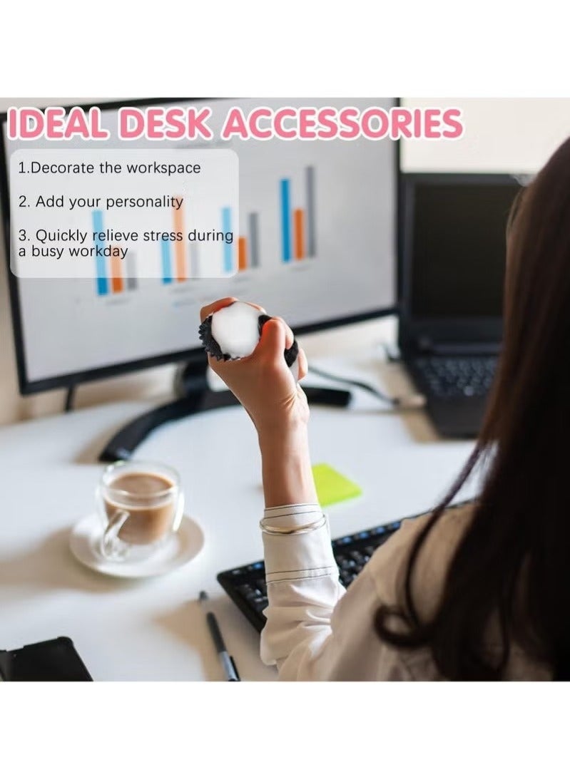 Bukela 2PCS Squishy Biscuit Stress Relief Toy, Pinch Decompression Toy, Realistic Sandwich Design for Anxiety and Relaxation, Perfect Desk Accessory and Fun Fidget Toy for Adults, Ideal for Stress Relief - Image 5