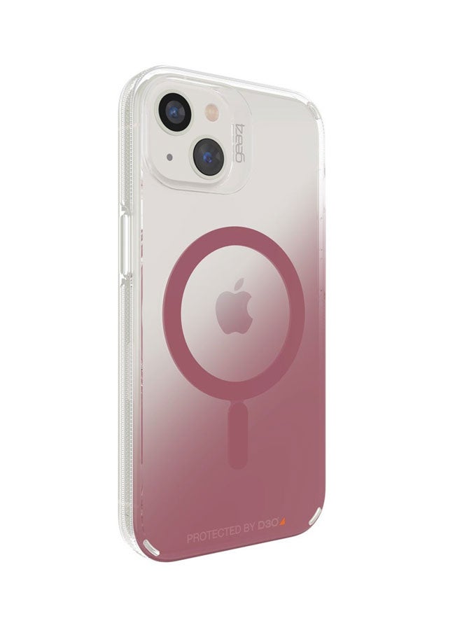 ZAGG Gear4 - جراب MILAN SNAP MagSafe المتوافق مع iPhone 13 - وردي - Image 3