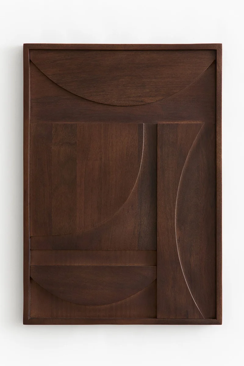 اتش اند ام لوحة حائط خشبية